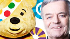 Tony Blackburn with Pudsey